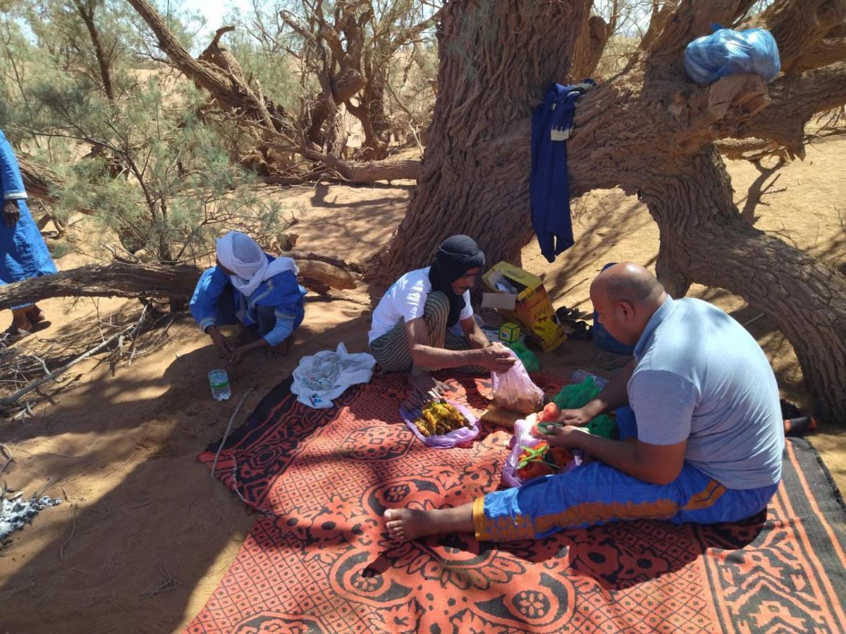 Camp Desert Bivouac Chegaga El Gouera Exterior photo
